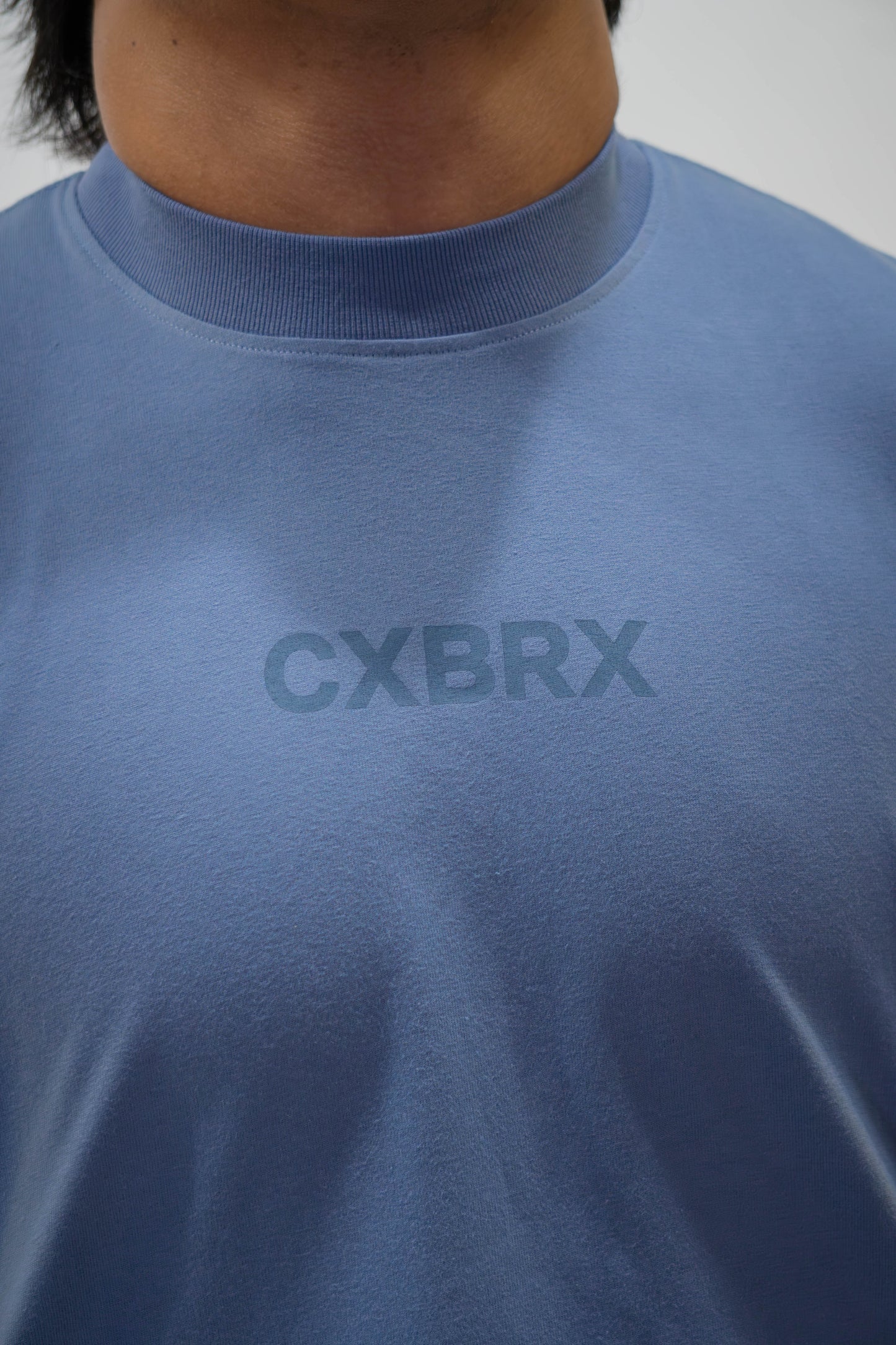 Oversized Tee - Washed Blue