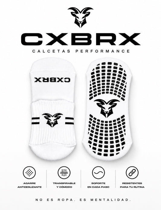 CXBRX SOCKS-WHITE
